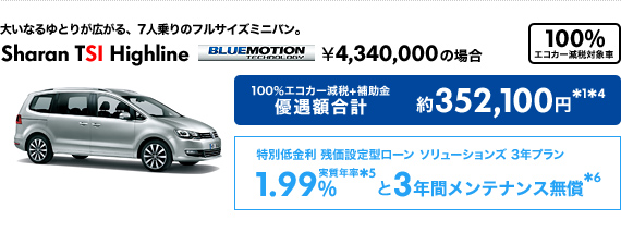 Sharan TSI Highline BlueMotion Technology